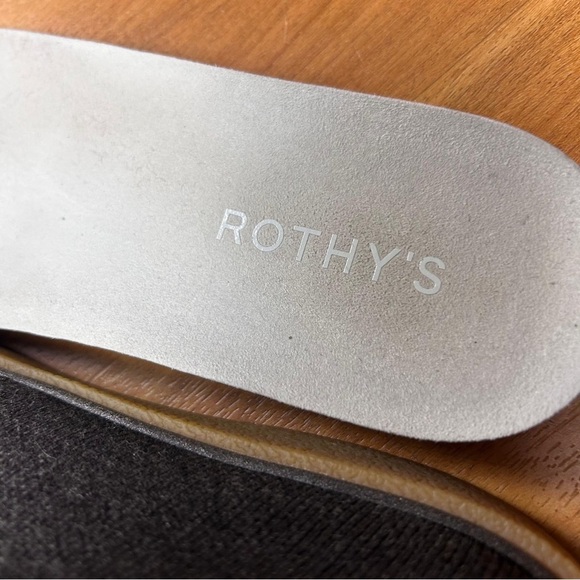 Rothy's Men’s Gray and Brown Sneakers Minimalist Design Size M11.5 - Picture 7 of 7